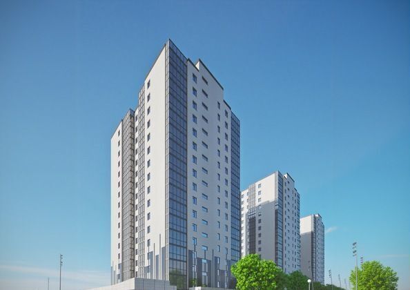 квартира г Красноярск р-н Октябрьский ул Калинина 1 фото 4