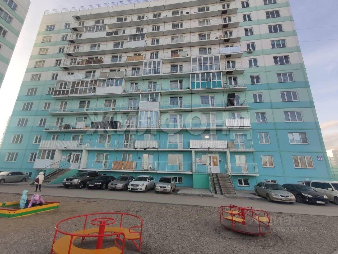 квартира г Новосибирск р-н Кировский ул Николая Сотникова 14 фото 48