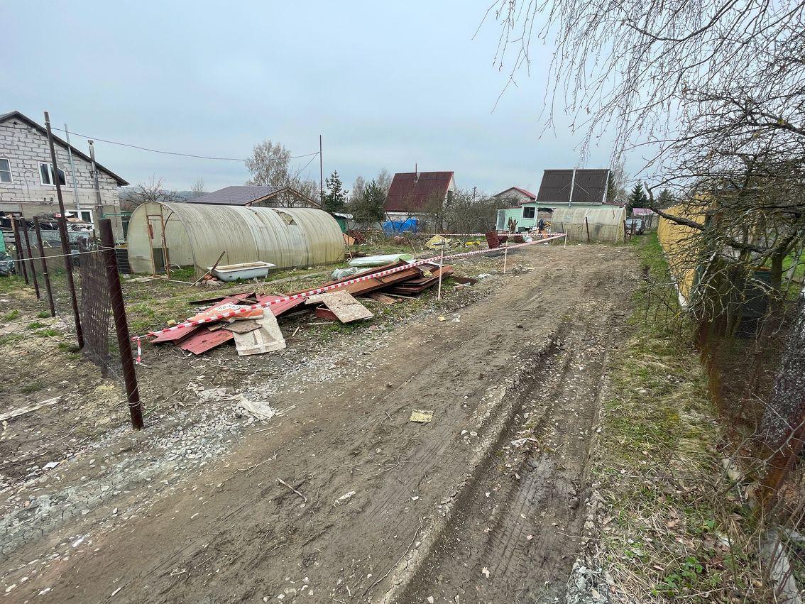земля г Санкт-Петербург линия 8-я В.О. Виллозское городское поселение, СНТ Надежда ВМА им. Кирова, Ленинградская область, Ломоносовский район фото 8
