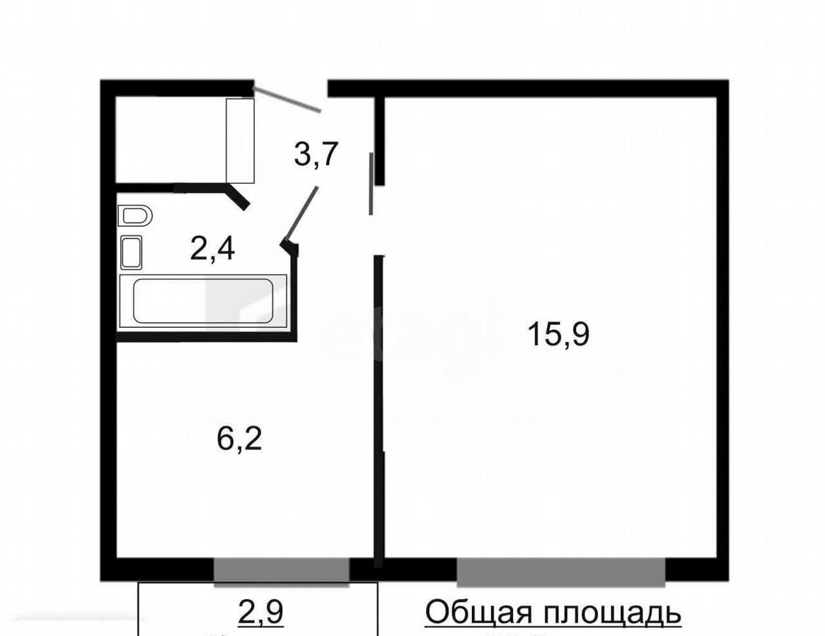 квартира г Ижевск р-н Октябрьский пер Северный 45 фото 20