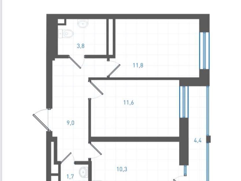 квартира г Екатеринбург Динамо ул Свердлова 32б фото 2