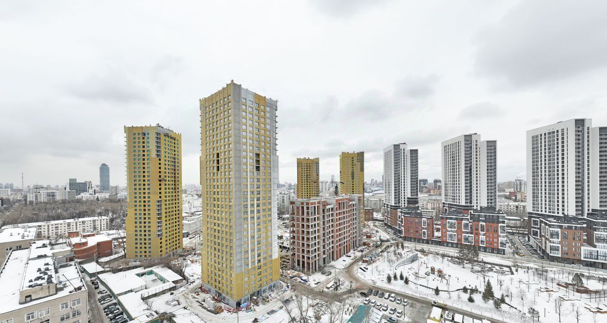квартира г Екатеринбург Динамо Центральный ЖК «Екатерининский Парк» жилрайон фото 17
