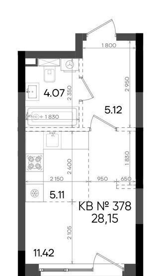 квартира г Казань метро Горки ул Аделя Кутуя 181ж фото 1