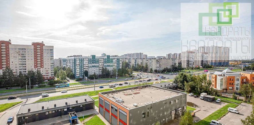 квартира г Санкт-Петербург метро Проспект Большевиков ул Коллонтай 12к/2 фото 19