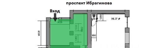 торговое помещение г Казань Яшьлек пр-кт Ибрагимова 32а фото 16