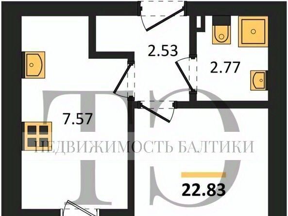 квартира г Пионерский ул Гептнера 17 фото 1