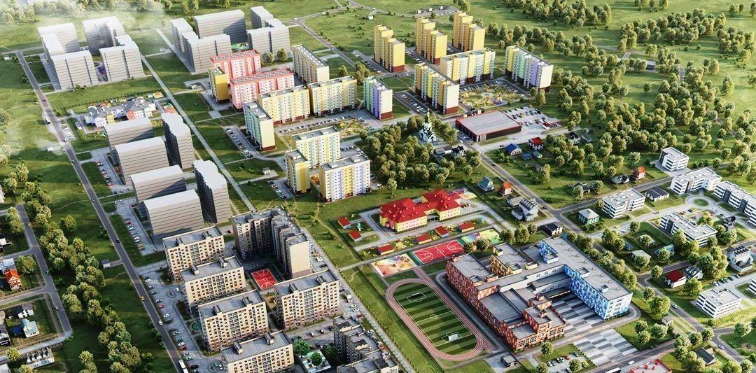 квартира г Калининград р-н Московский б-р Борисовский 13к/2 фото 1