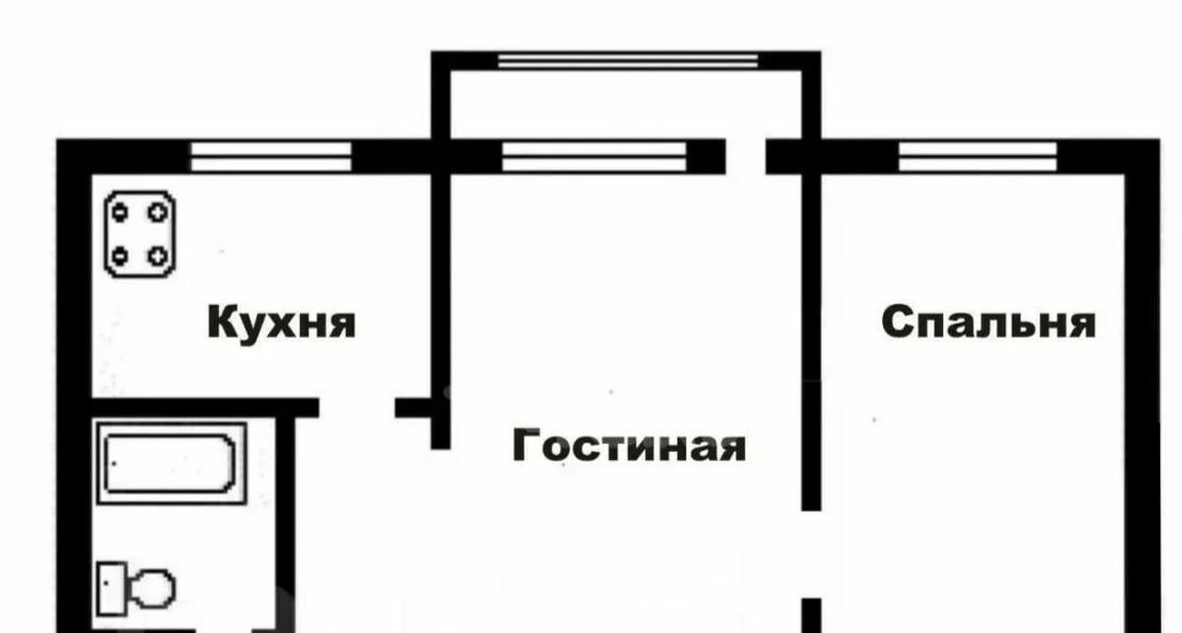 квартира г Каменск-Уральский Красногорский ул Белинского 4 фото 2