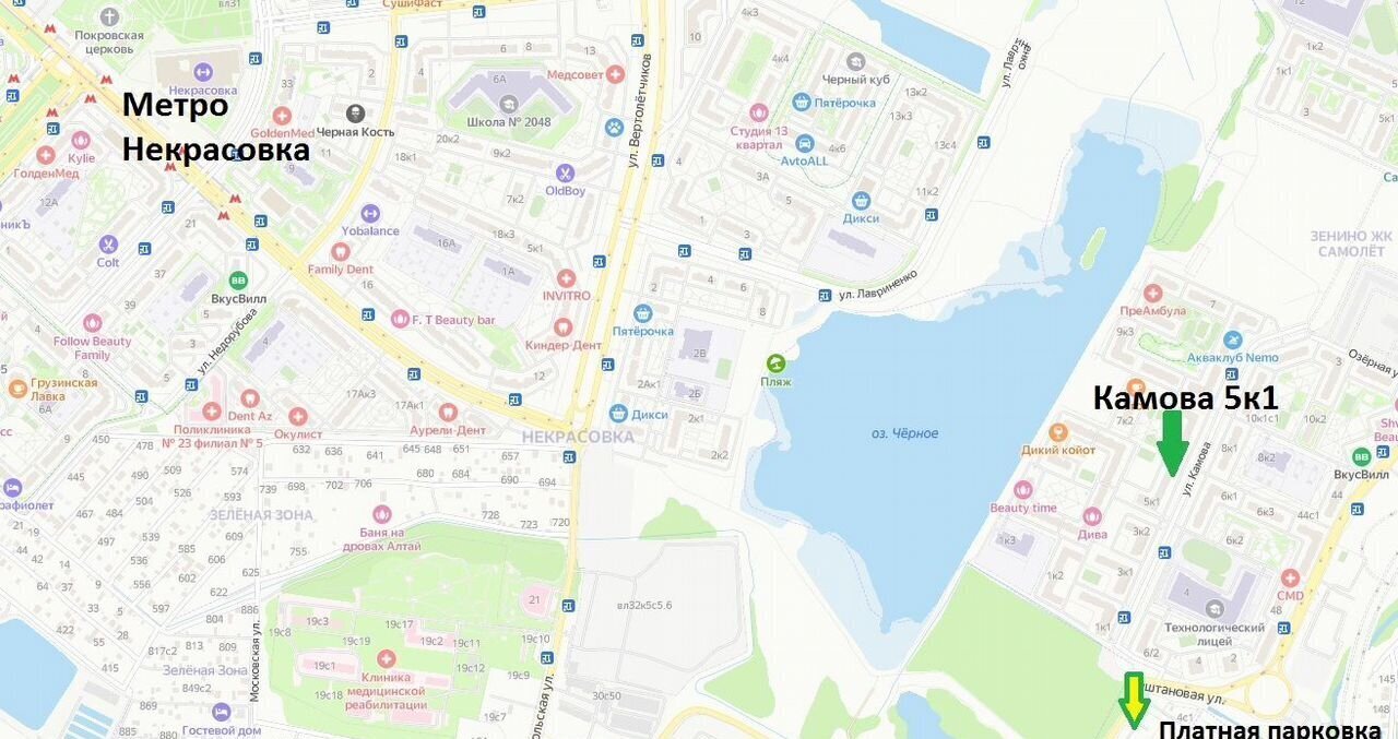 квартира г Москва метро Некрасовка ул Камова 5к/1 мкр-н Зенино ЖК Самолёт, Московская область, Люберцы фото 30