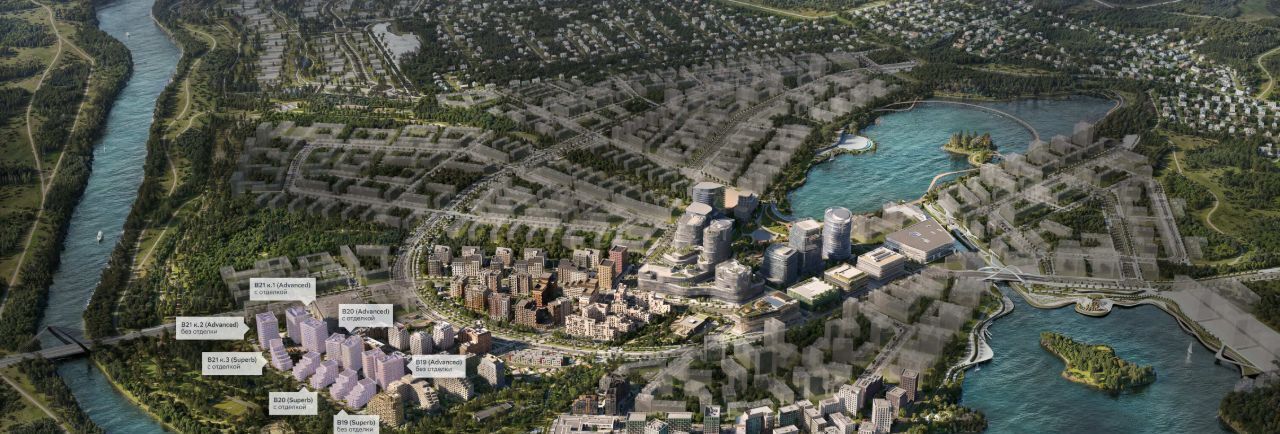 квартира г Москва ЗАО Серебряный Бор Рублёво-Архангельское Бор, В 21 кв-л, Сберсити жилой комплекс фото 15