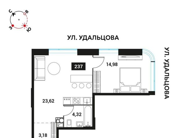 метро Мичуринский проспект ЖК «Инноватор» к А фото