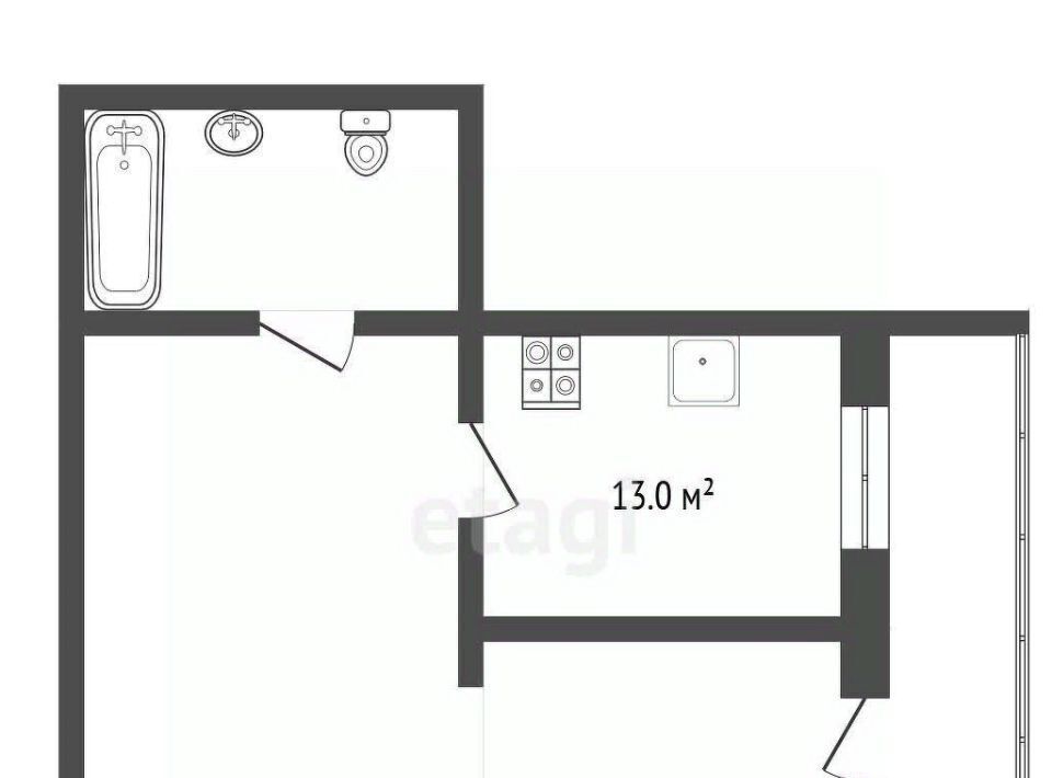 квартира г Чита р-н Центральный ул Хабаровская 70 фото 2