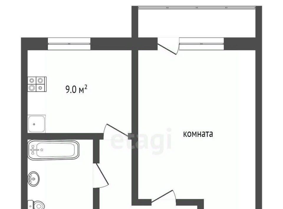 квартира г Муром ул Энгельса 21 фото 3