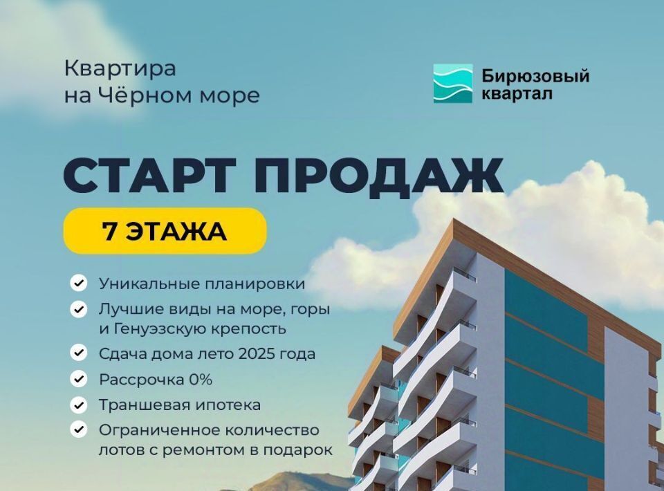 квартира г Судак Бирюзовый квартал жилой комплекс фото 11
