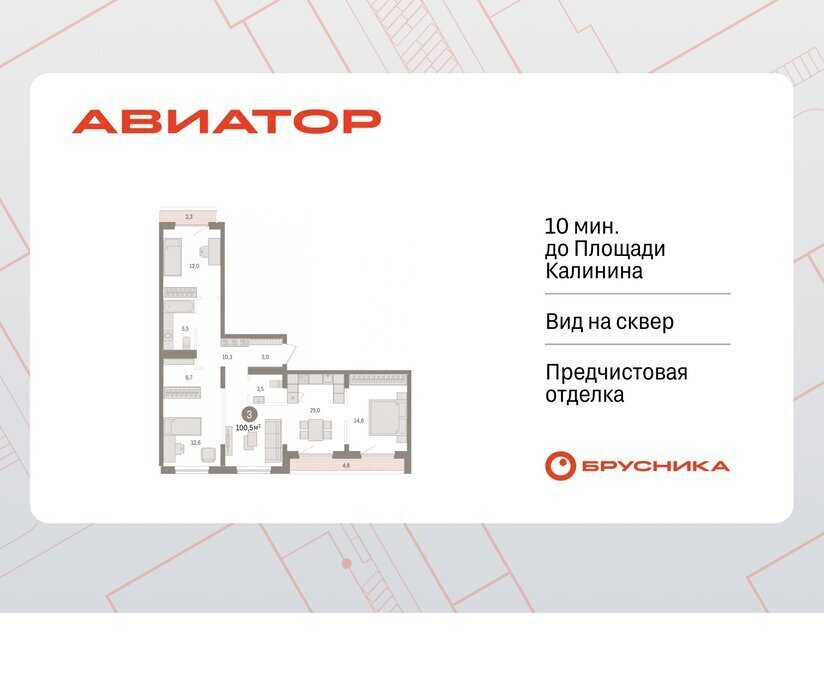 квартира г Новосибирск Заельцовская ул Аэропорт фото 1
