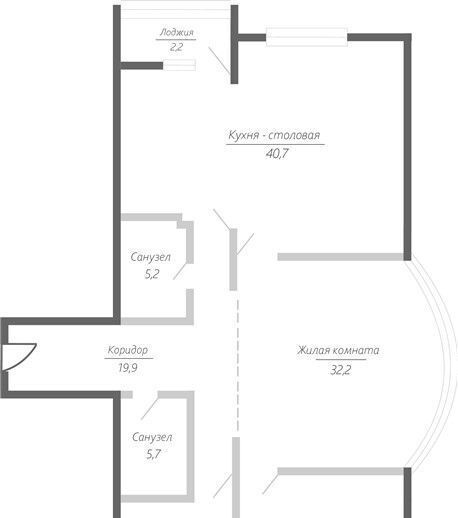 квартира г Тольятти р-н Автозаводский ул Фрунзе 2в фото 1