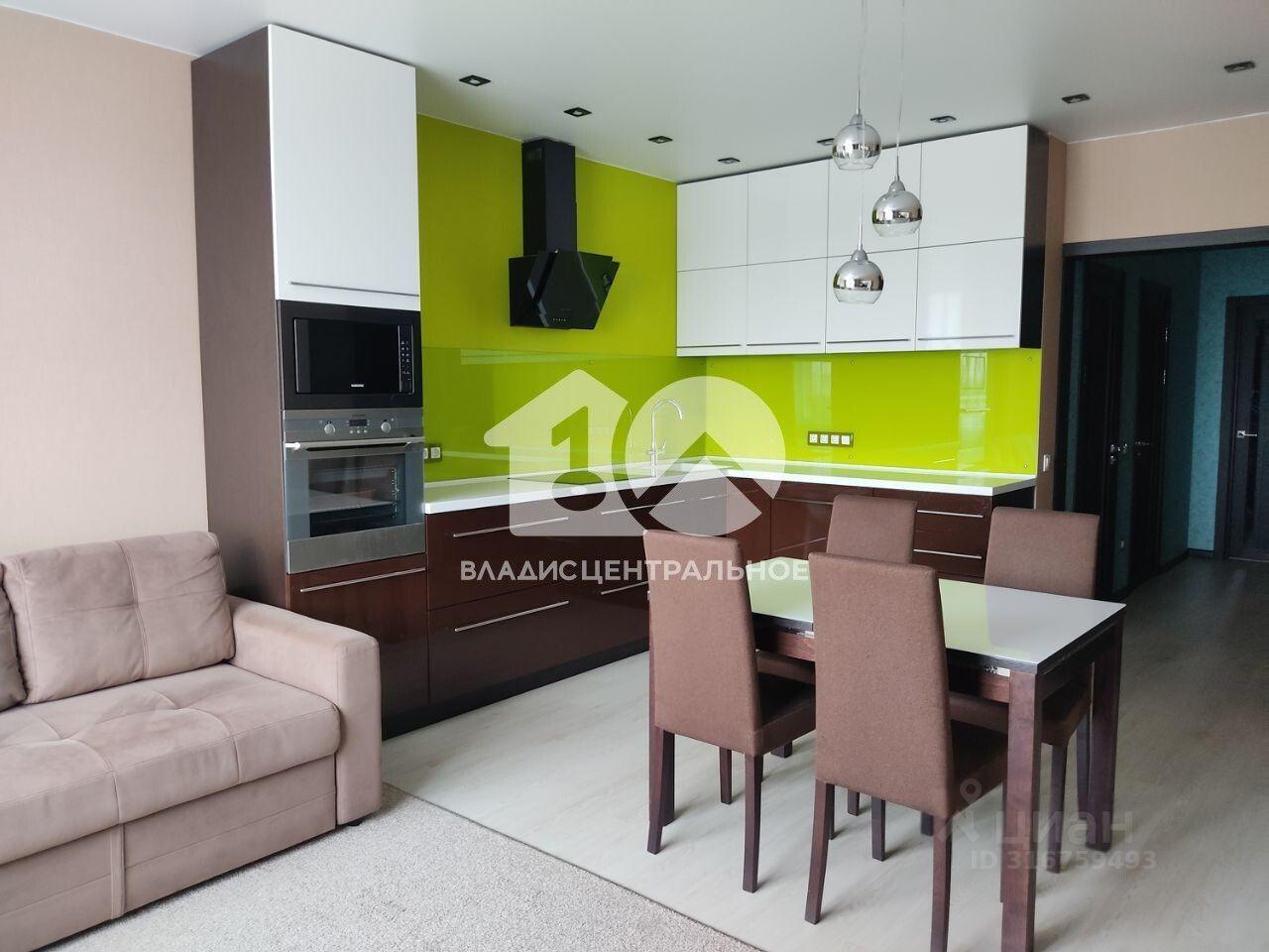 квартира г Новосибирск р-н Заельцовский ул Залесского 8/1 фото 3