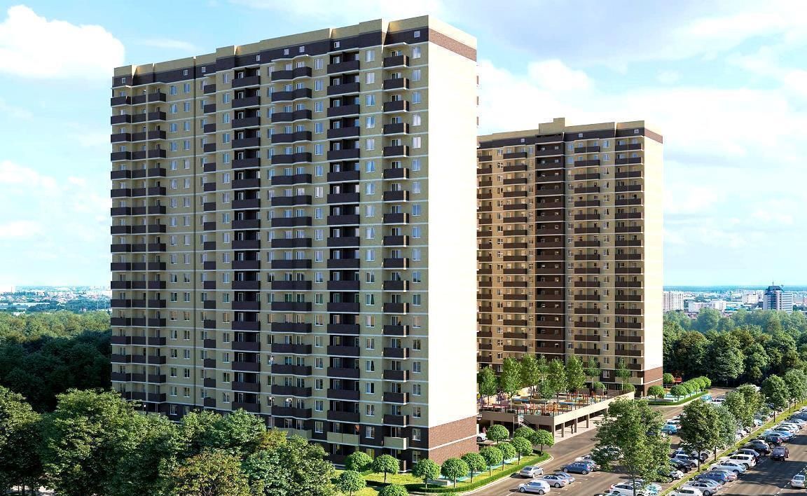 квартира г Краснодар р-н Прикубанский ул Дубравная 1 фото 4