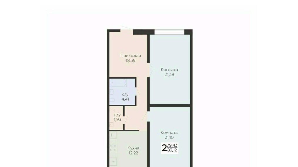 квартира г Самара п Мехзавод кв-л 3-й 8 Юнгородок фото 1