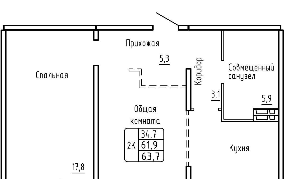 квартира г Новосибирск метро Площадь Гарина-Михайловского ЖК «Самоцветы» фото 1