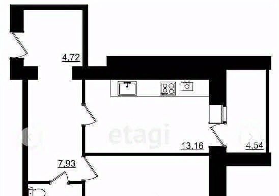 квартира г Кострома п Малышково ул Суслова 4 фото 9