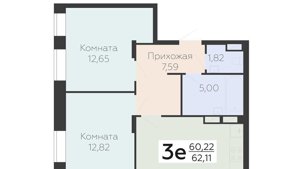 квартира г Воронеж р-н Коминтерновский ул Электросигнальная 9а фото 1