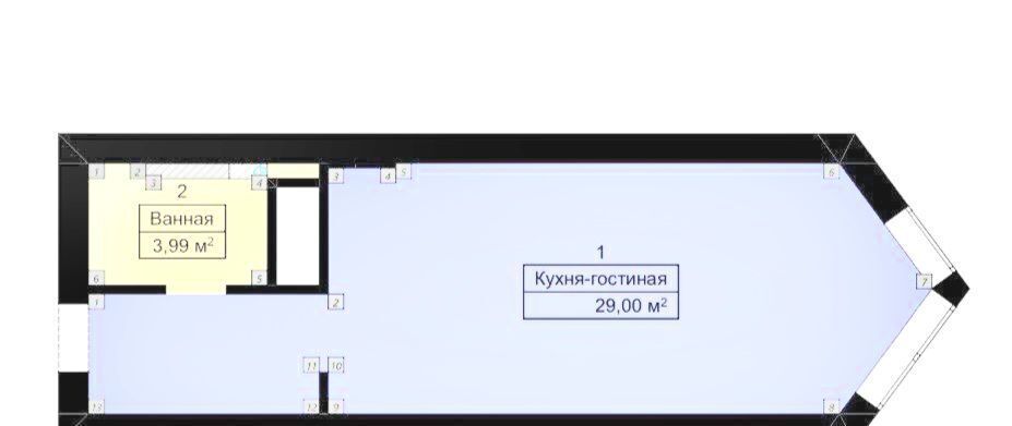 квартира р-н Зеленоградский г Зеленоградск ул Гагарина 87 фото 17