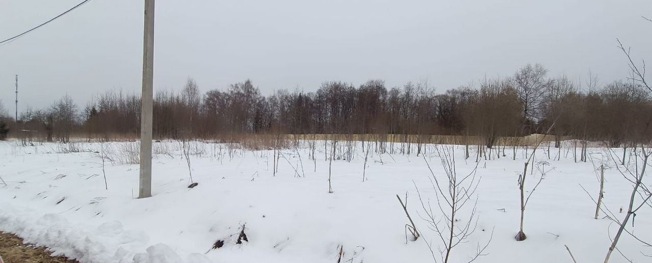 земля г Клин 54 км, коттеджный пос. Комарово, Новопетровское, Ленинградское шоссе фото 6