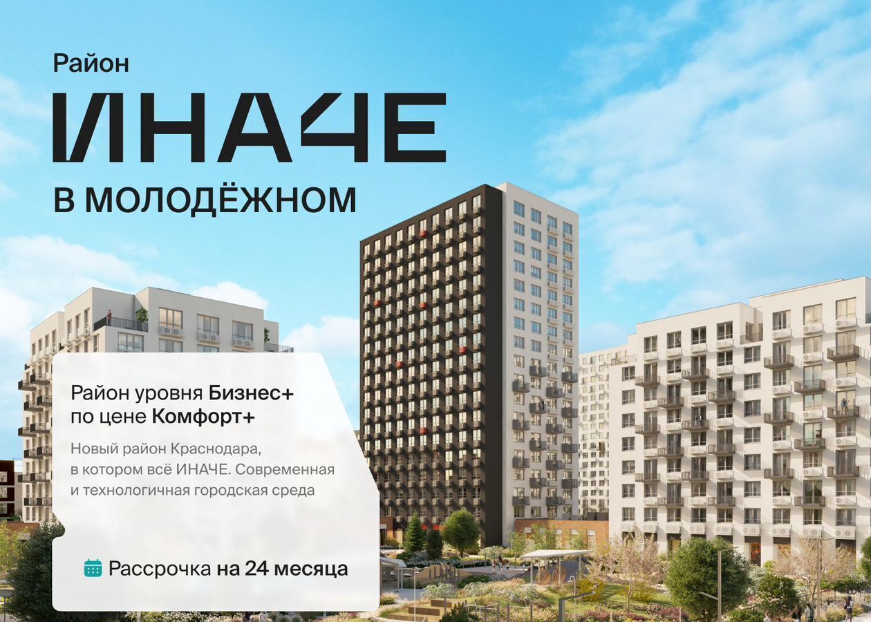 квартира г Краснодар р-н Прикубанский ул. Профессора Рудакова/Душистая/4-я Целиноградская, стр. 6 фото 9