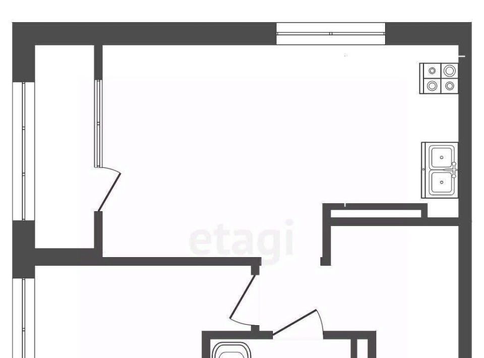 квартира г Тюмень р-н Центральный ул Газовиков 44 фото 3