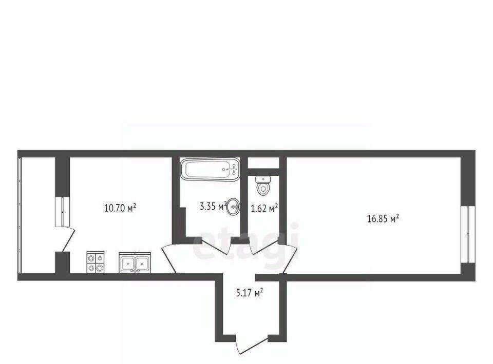 квартира г Ярославль р-н Дзержинский ул Брагинская 18к/4 фото 2