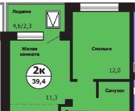 квартира г Красноярск р-н Свердловский ул Лесников 51б фото 1