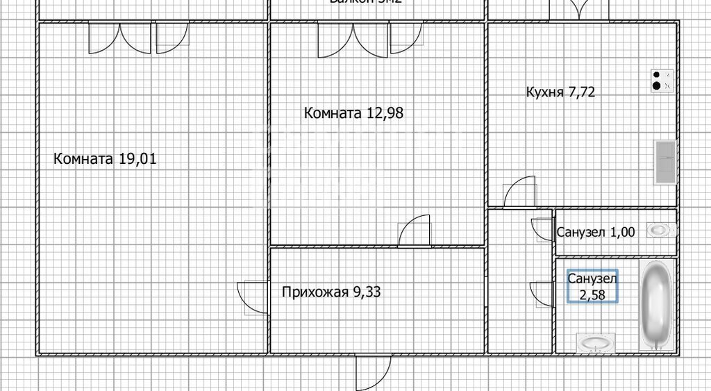 квартира г Ульяновск ул Скочилова 1 фото 2