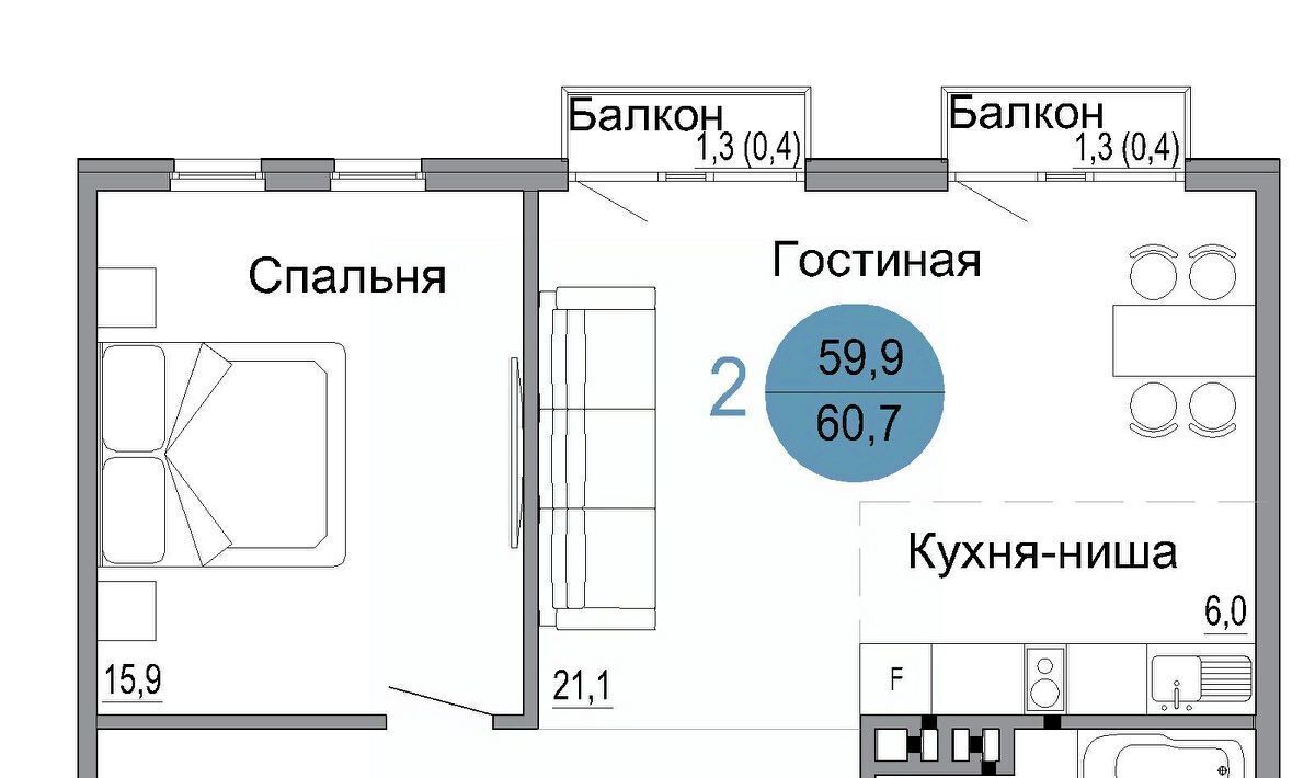 квартира г Керчь Белый город жилой комплекс фото 1