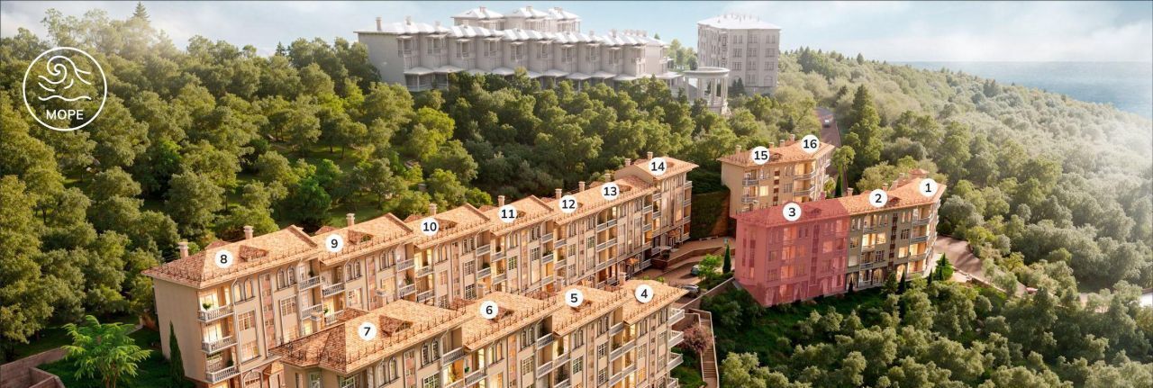 квартира г Алушта п Семидворье ЖК «Ласка» фото 2