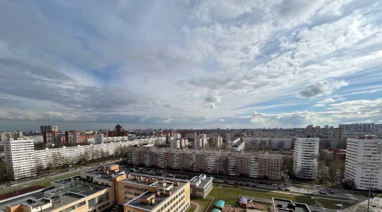 квартира г Санкт-Петербург метро Проспект Просвещения ул Кустодиева 3к/2 фото 10