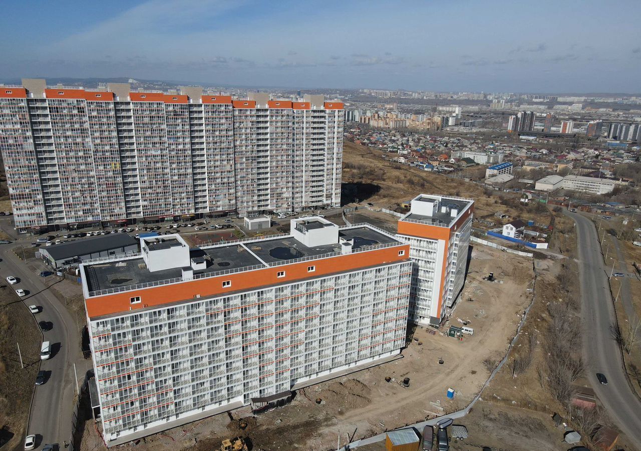 квартира г Красноярск р-н Ленинский пр-кт Машиностроителей 1 корп. 2 фото 4