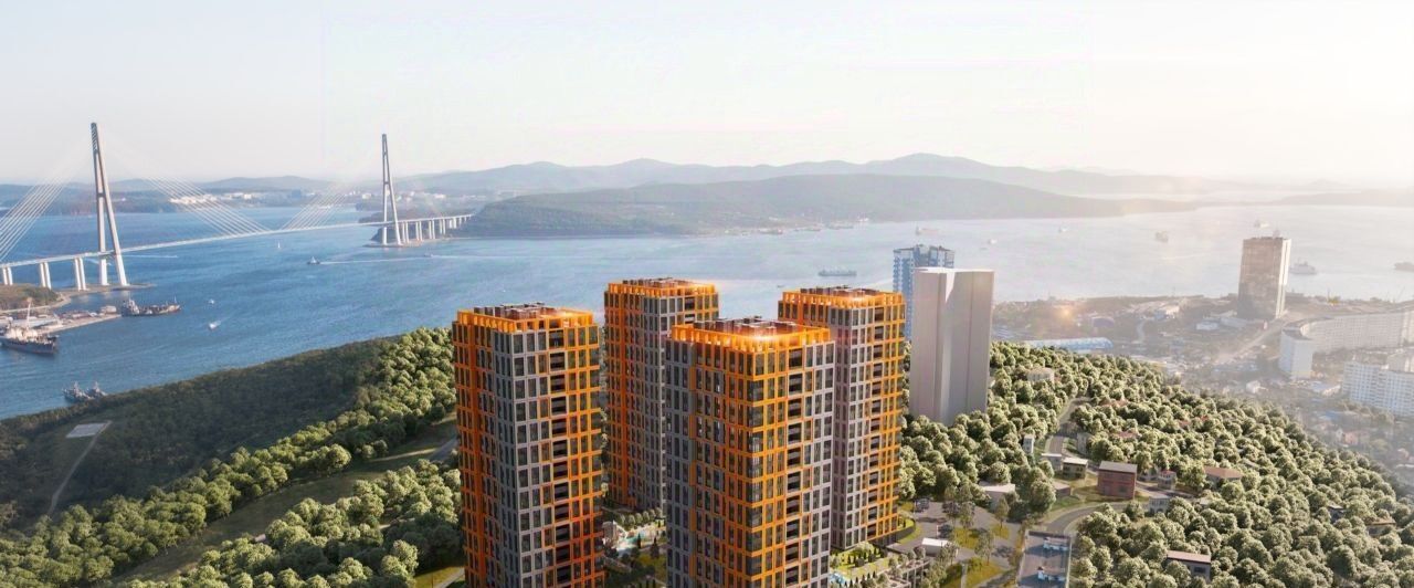квартира г Владивосток р-н Первомайский ЖК Каштановый двор 1/1 фото 3