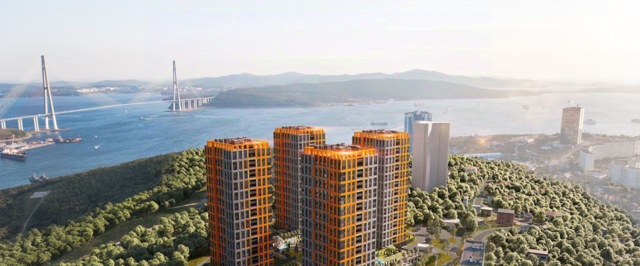квартира г Владивосток р-н Первомайский ЖК Каштановый двор 1/5 фото 2