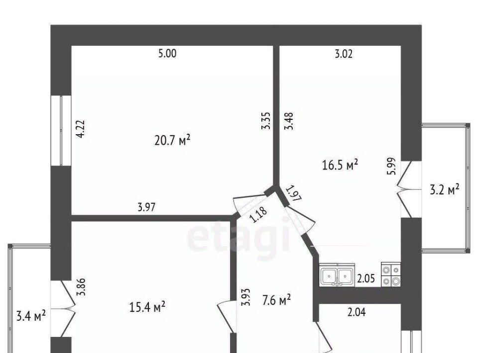 квартира г Таганрог ул Энгельса 93 фото 2