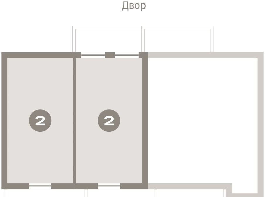 квартира г Тюмень р-н Центральный ул Муравленко 9к/3 фото 2