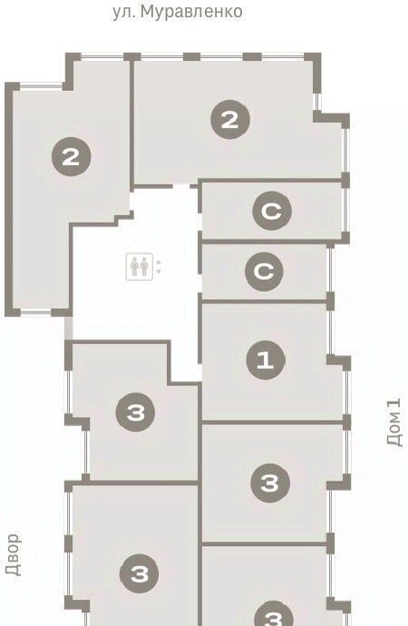 квартира г Тюмень р-н Центральный ул Муравленко 9к/3 фото 2