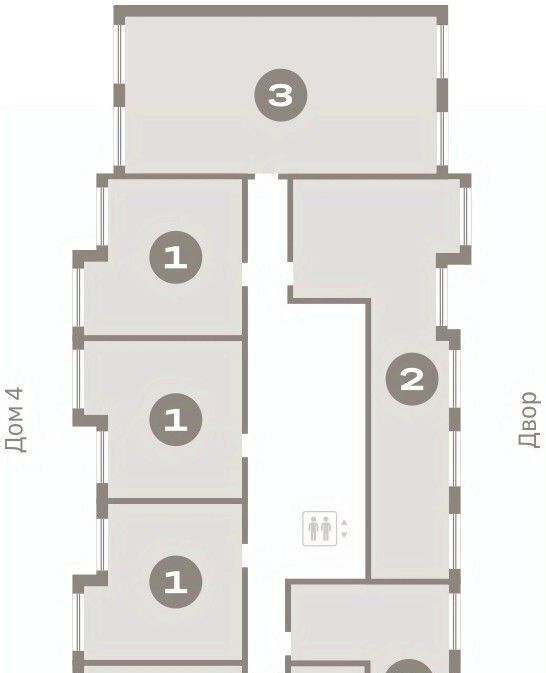 квартира г Тюмень р-н Центральный ул Муравленко 9к/3 фото 2