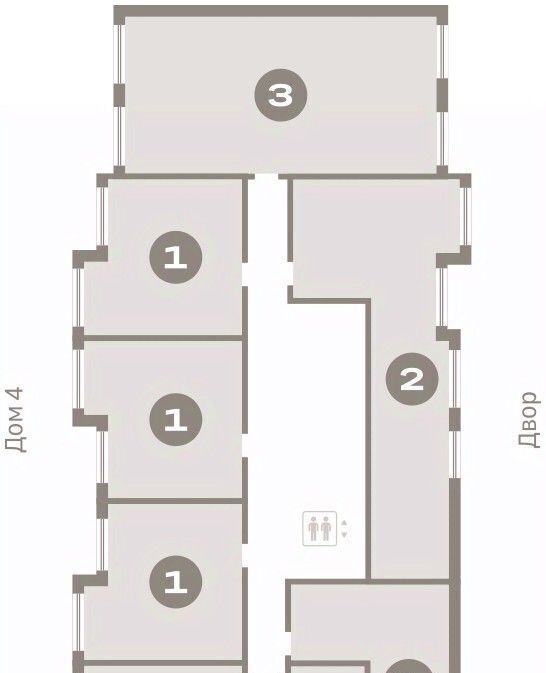 квартира г Тюмень р-н Центральный ул Муравленко 9к/3 фото 2