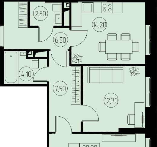 квартира г Пушкино ЖК 31 квартал Медведково фото 1