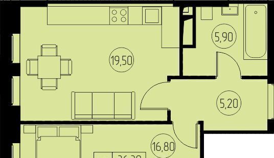 квартира г Пушкино ЖК 31 квартал Медведково фото 1