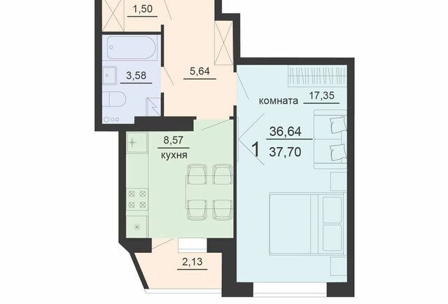 квартира ул Богдана Хмельницкого 45а фото