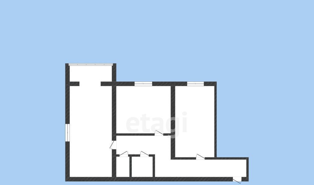квартира г Черкесск ул Космонавтов 35гк/2 фото 2