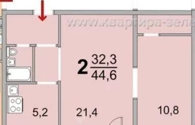 квартира г Москва метро Сходненская ул Фабрициуса 33к/5 муниципальный округ Южное Тушино фото 12