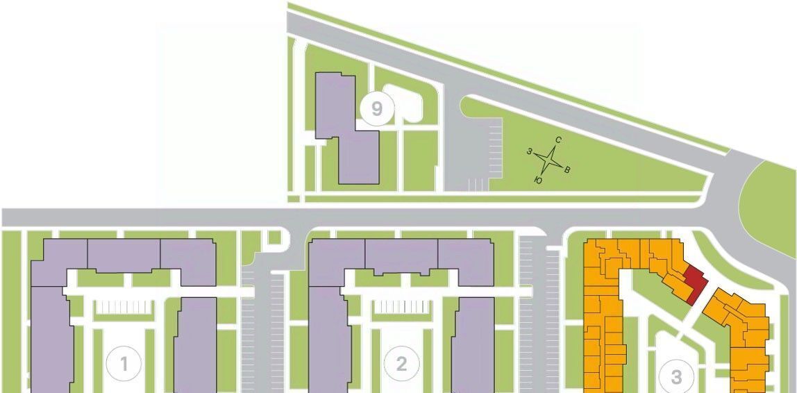 квартира г Санкт-Петербург п Стрельна пр-кт Буденного 24к/2 метро Проспект Ветеранов фото 6